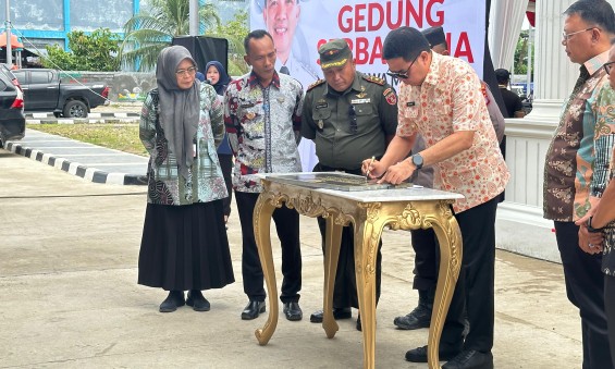 Peresmian Gedung Serba Guna Kelurahan Rawa Makmur